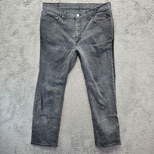 Levis 541‎ Jeans Men Size 36x32 Black Denim Straight Leg